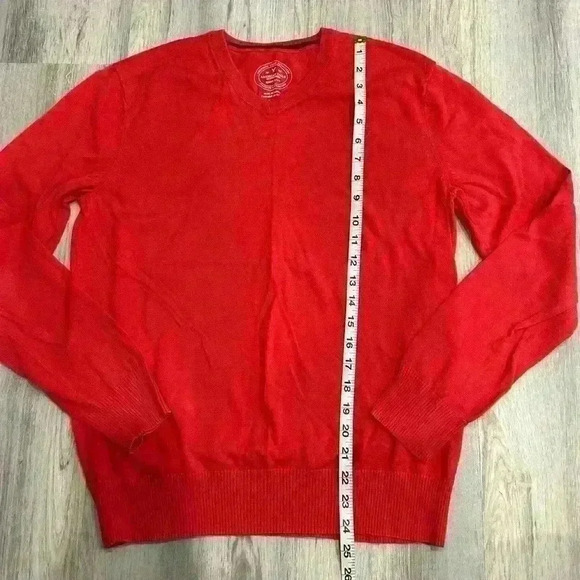 American Eagle Men’s Athletic Fit Sweater Coral Size M - Picture 7 of 7